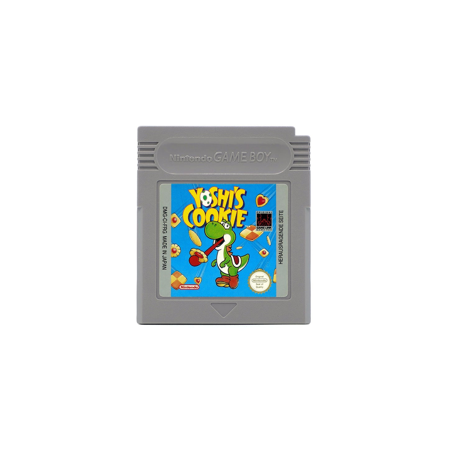 Yoshi's Cookie Spiel für Gameboy - Vorderseite