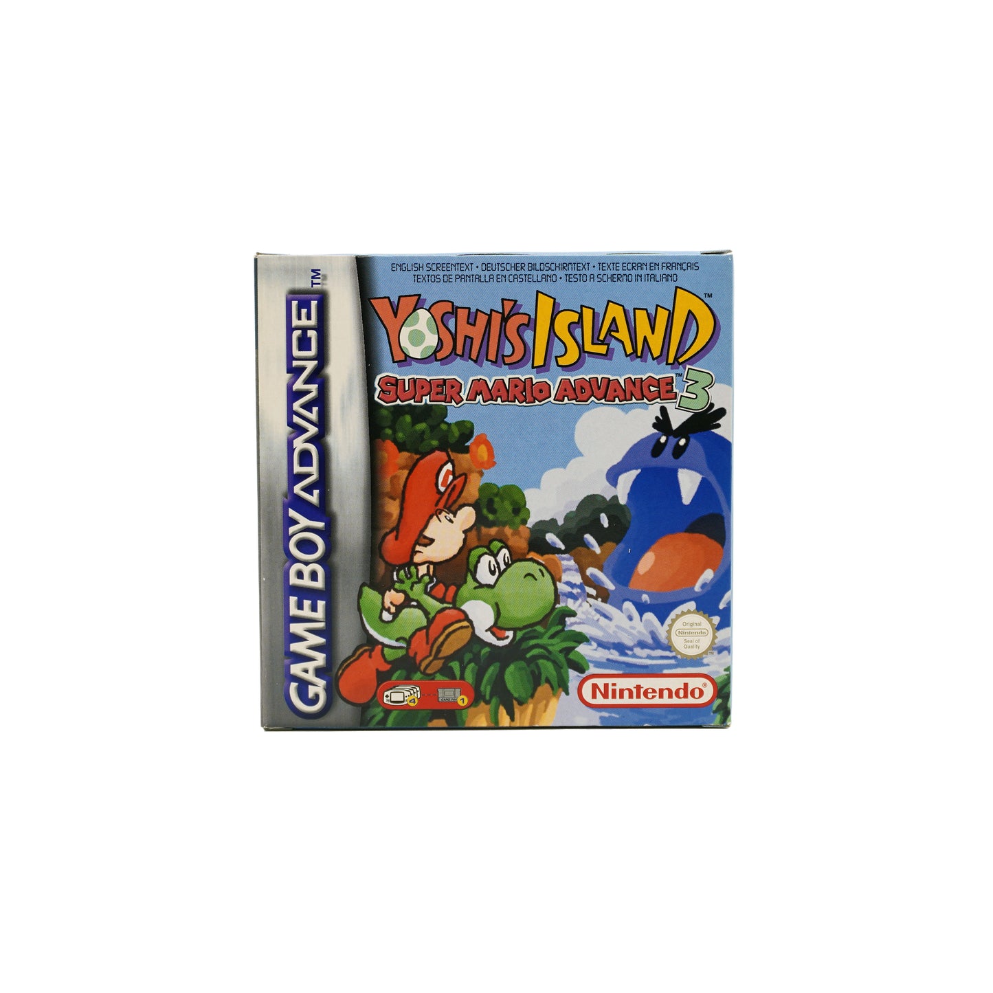 Yoshi's Island: Super Mario Advance 3 Spiel für Game Boy Advance in Originalverpackung - Vorderseite