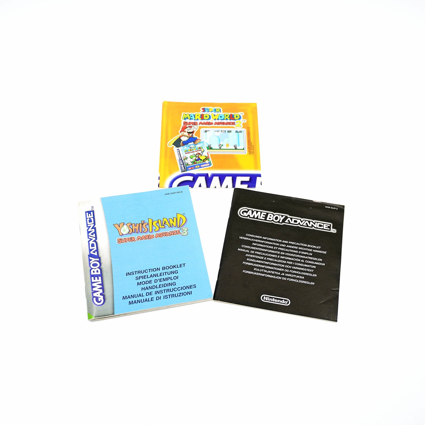 Yoshi's Island: Super Mario Advance 3 Game Boy Advance Anleitung - Vorderseite