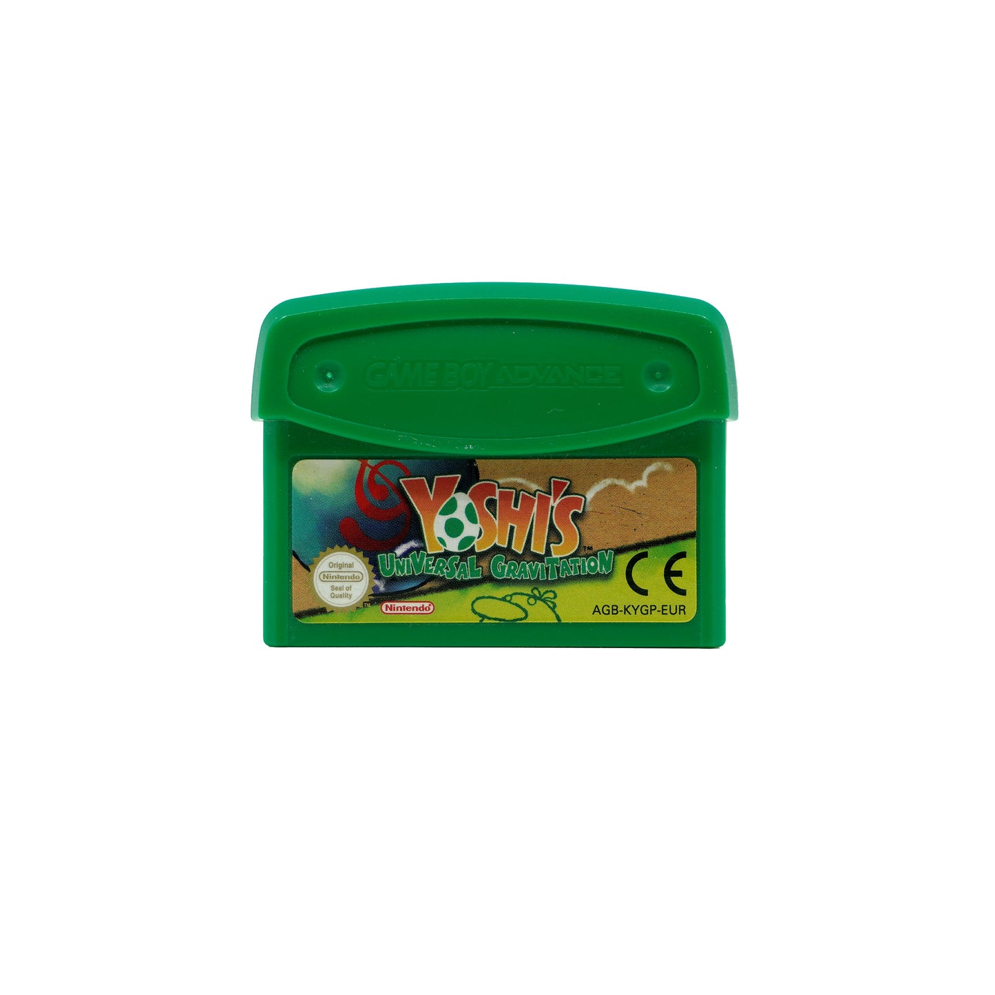 Yoshi's Universal Gravitation Spielmodul für Game Boy Advance - Vorderseite