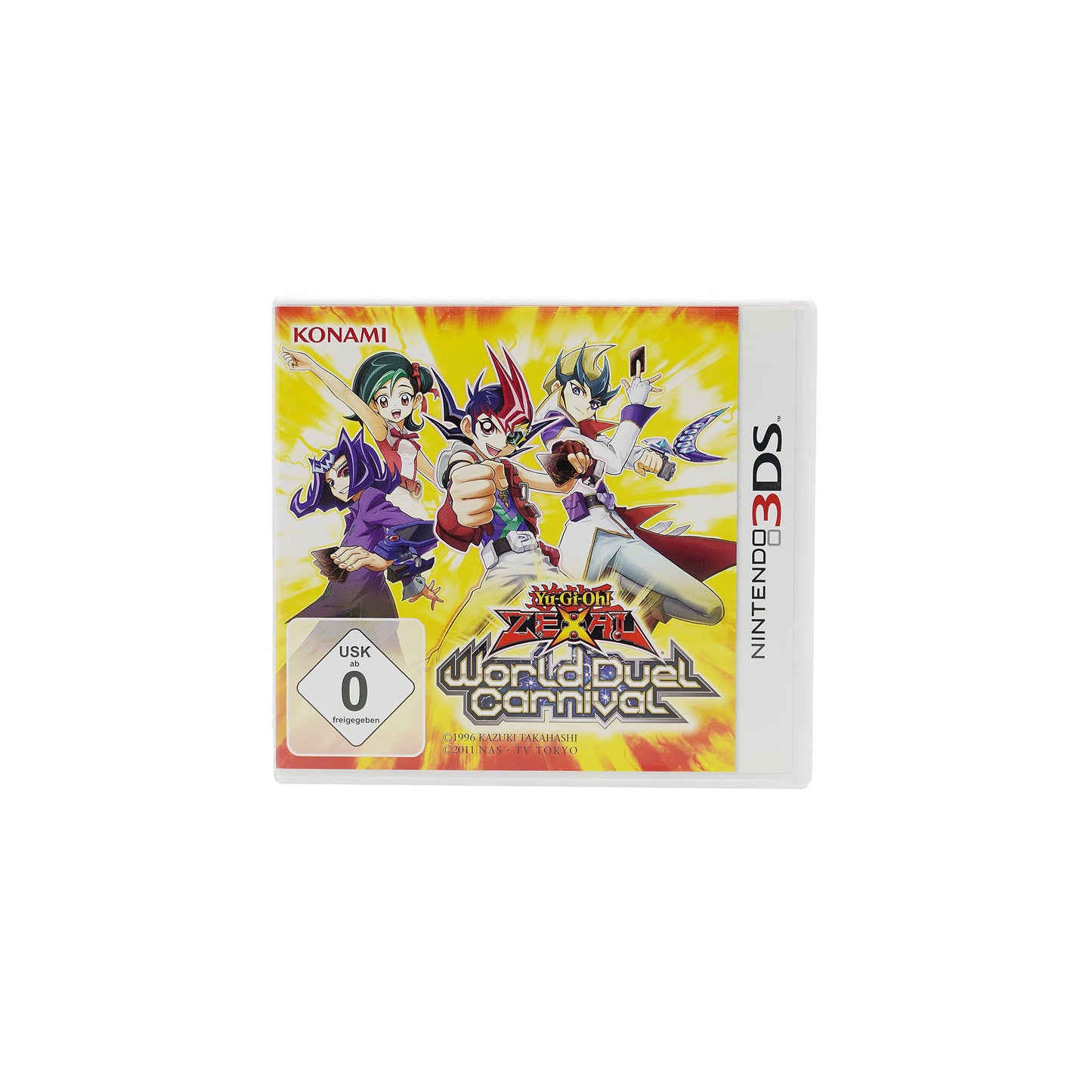 Yu-Gi-Oh! Zexal: World Duel Carnival Spielhülle für Nintendo 3DS - Vorderseite