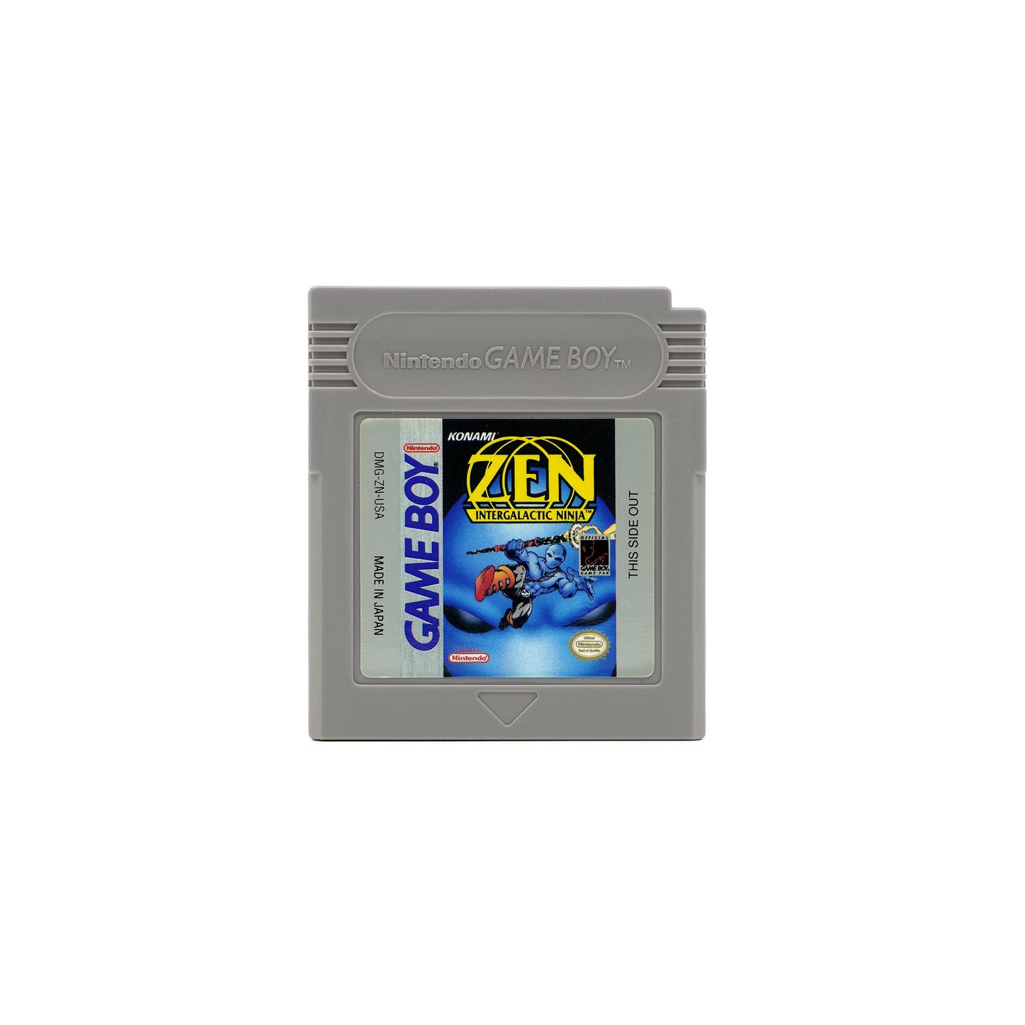 Zen: Intergalactic Ninja Spiel für Gameboy - Vorderseite