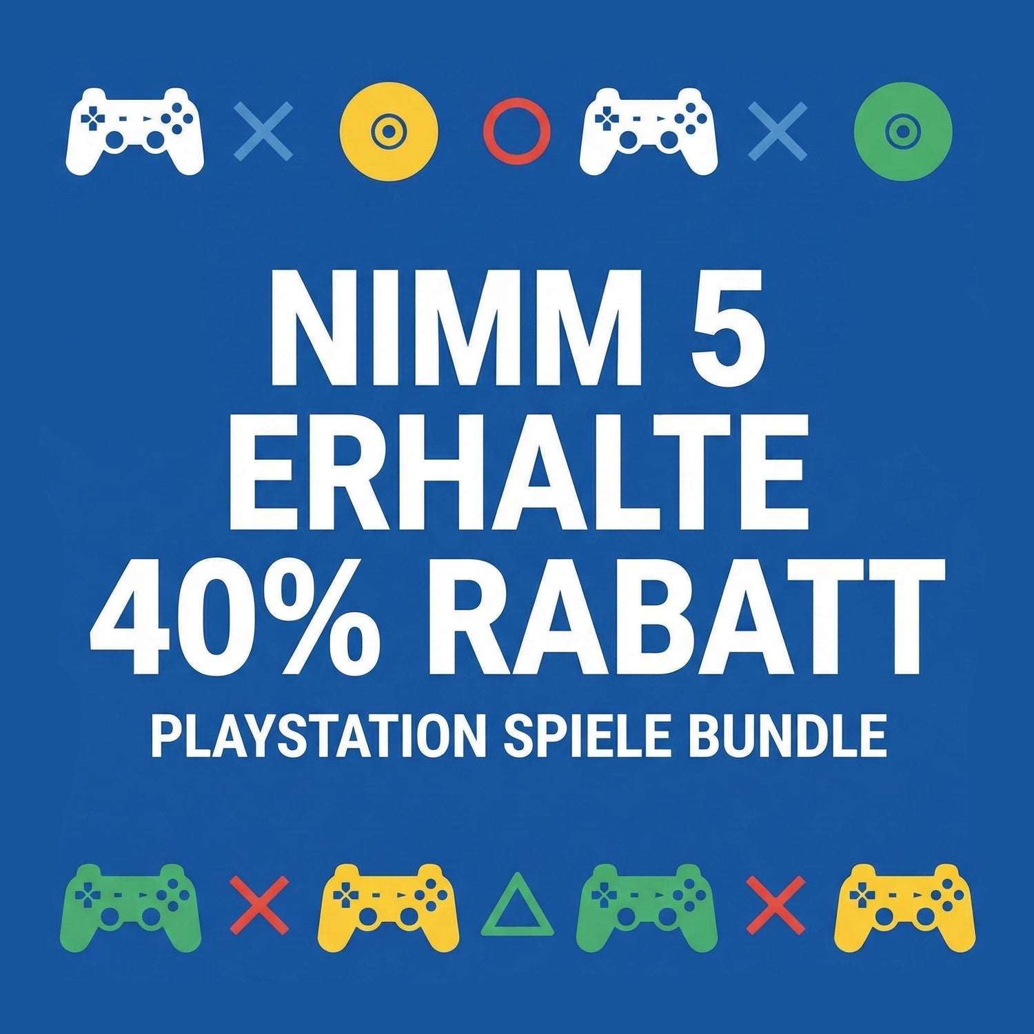Titelbild für PlayStation Rabatt-Kollektion - Nimm 5 Spiele und erhalte 40% Rabatt