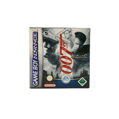 007: Alles oder Nichts Spiel für Game Boy Advance in Originalverpackung - Vorderseite