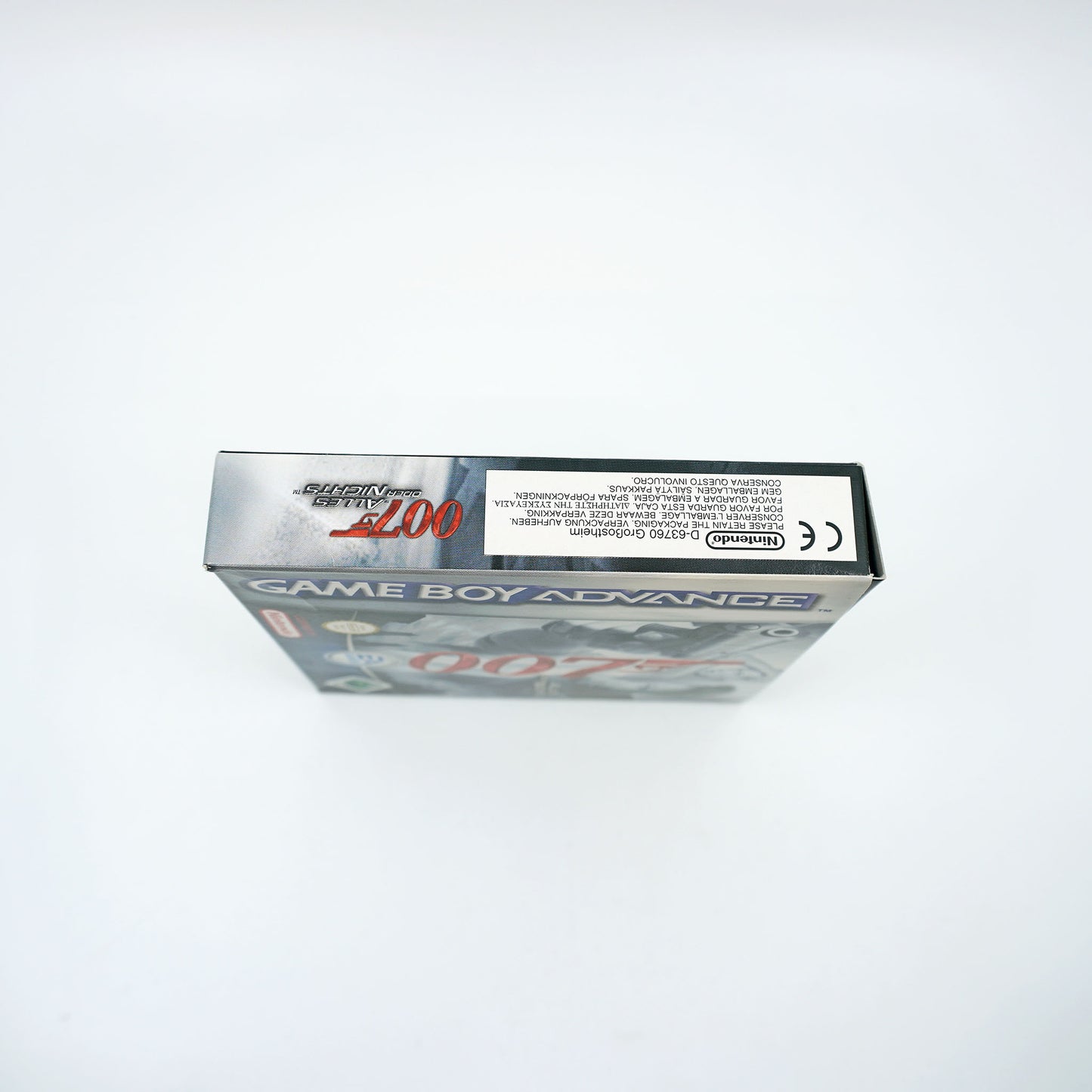 Originalverpackung - Seitenansicht links