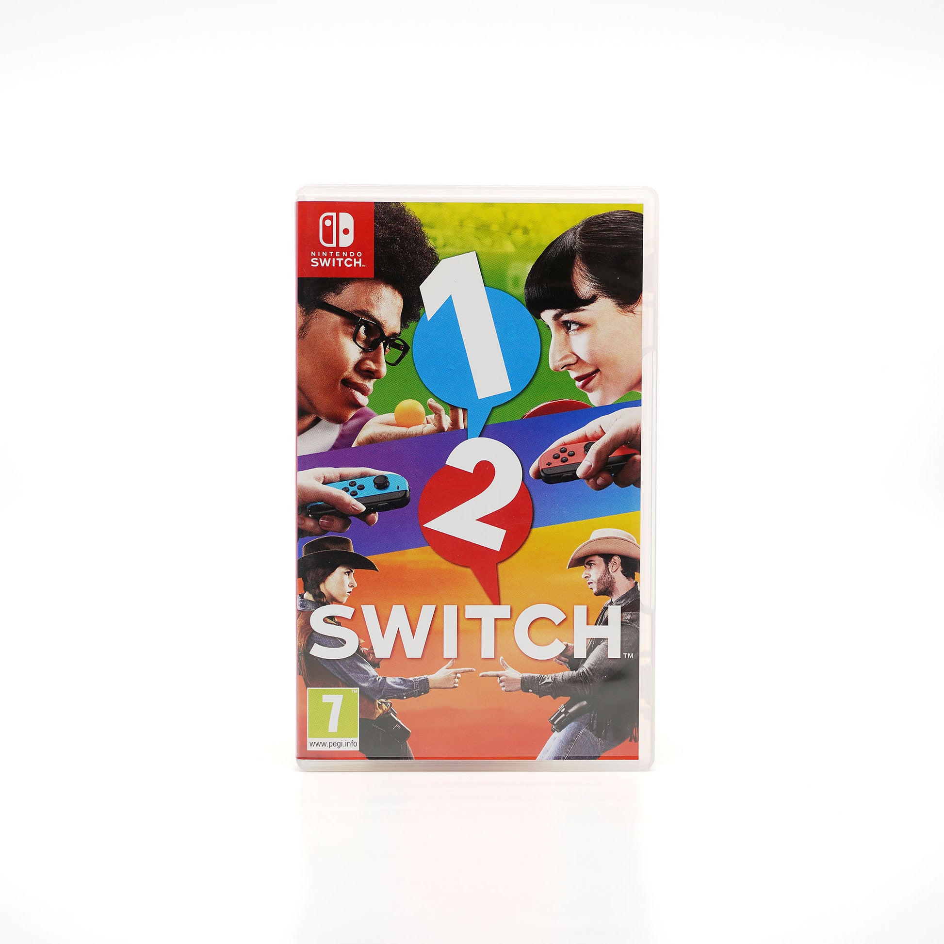 1-2-Switch Spiel für Nintendo Switch in gutem Zustand - Vorderseite