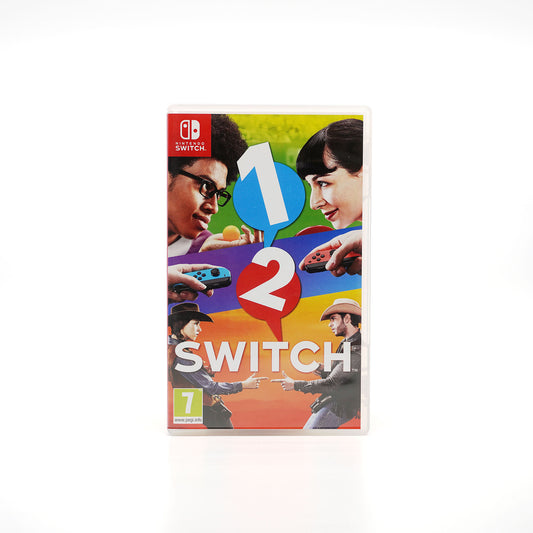 1-2-Switch Spiel für Nintendo Switch in gutem Zustand - Vorderseite