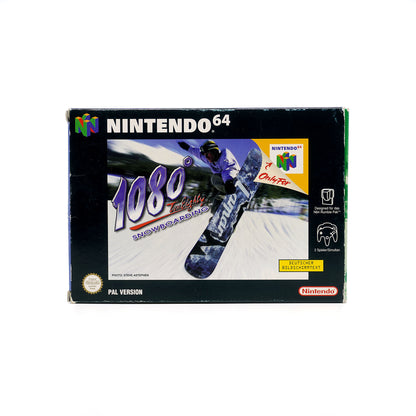 1080° Snowboarding Spiel für Nintendo 64 in Originalverpackung - Vorderseite