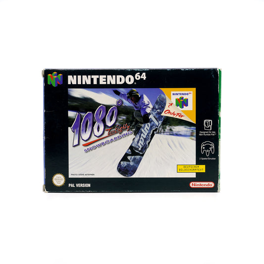 1080° Snowboarding Spiel für Nintendo 64 in Originalverpackung - Vorderseite
