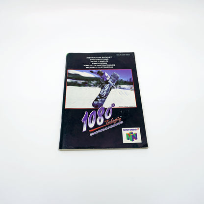 1080° Snowboarding Nintendo 64 Anleitung - Vorderseite