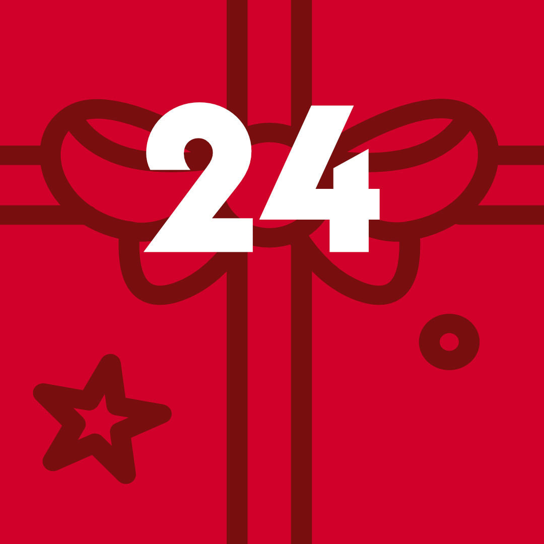Adventskalender-Fenster Nummer 24