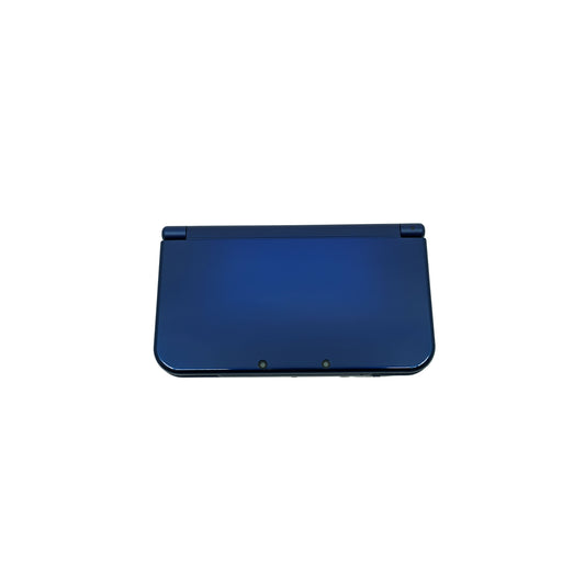 3DS XL Konsole dunkel blau Cover - Vorderseite
