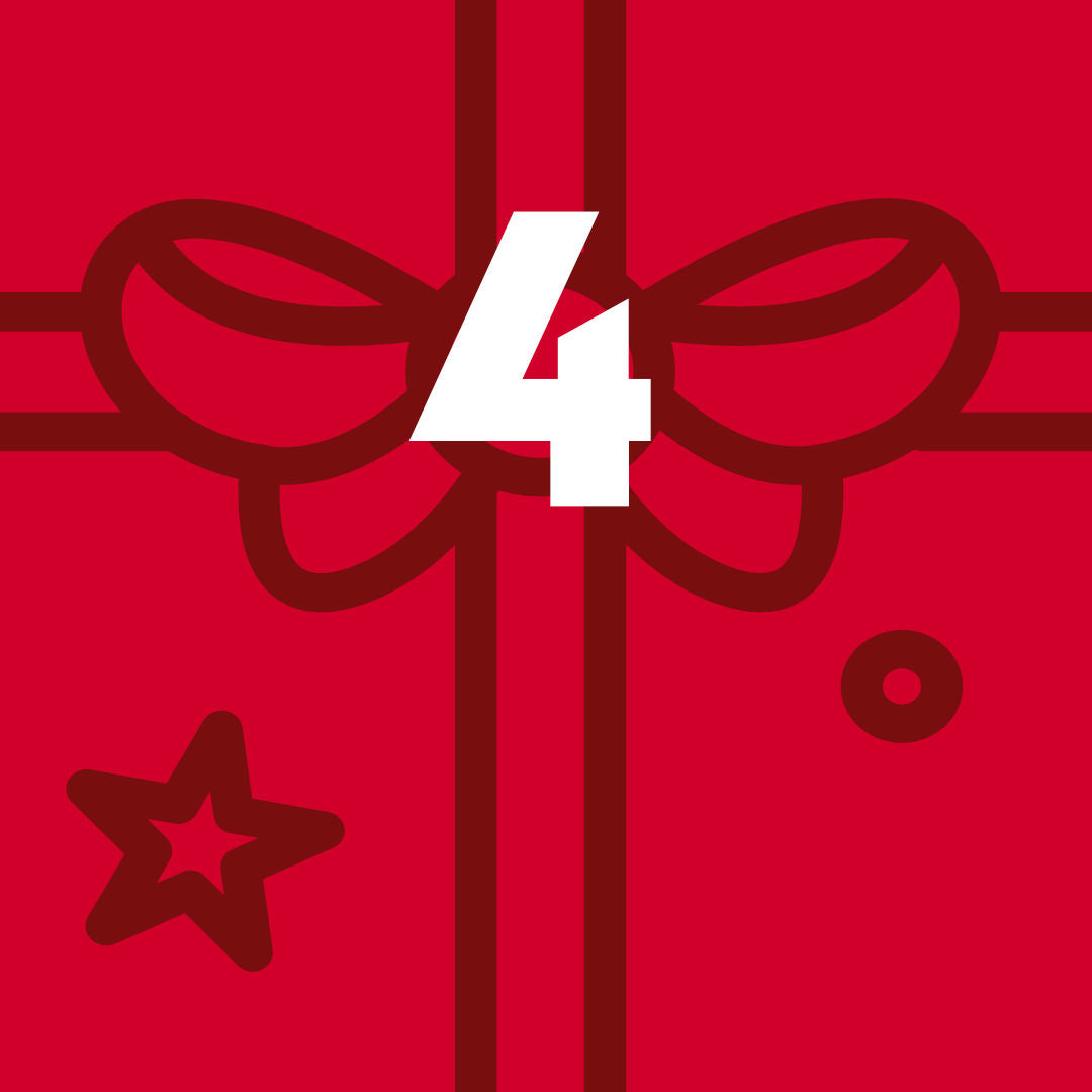 Adventskalender-Fenster Nummer 4