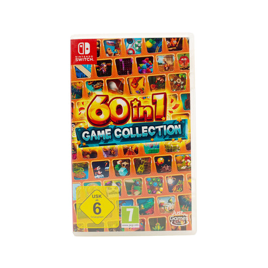60 in 1 Game Collection für Nintendo Switch in Originalverpackung - Vorderseite