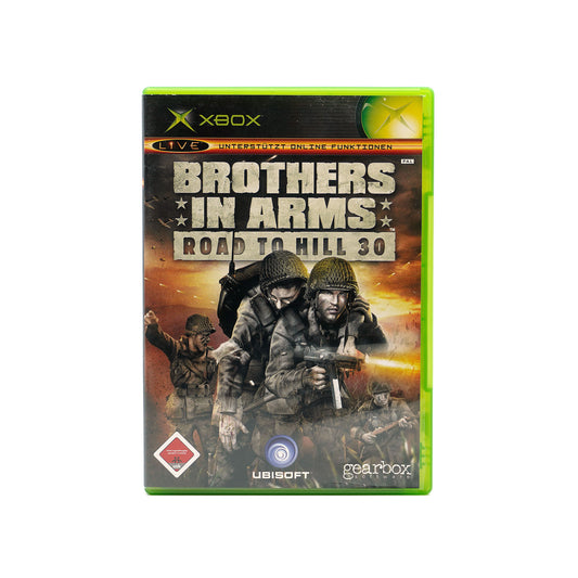 Bothers in Arms: Road to Hill 30 Spiel für Xbox in gutem Zustand - Vorderseite