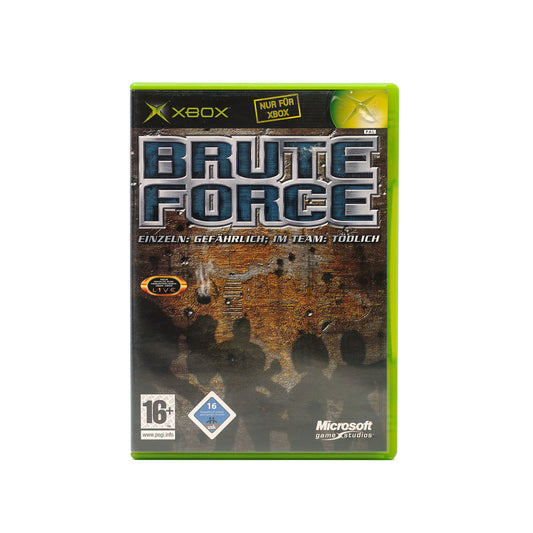 Brute Force Spiel für Xbox in gutem Zustand - Vorderseite