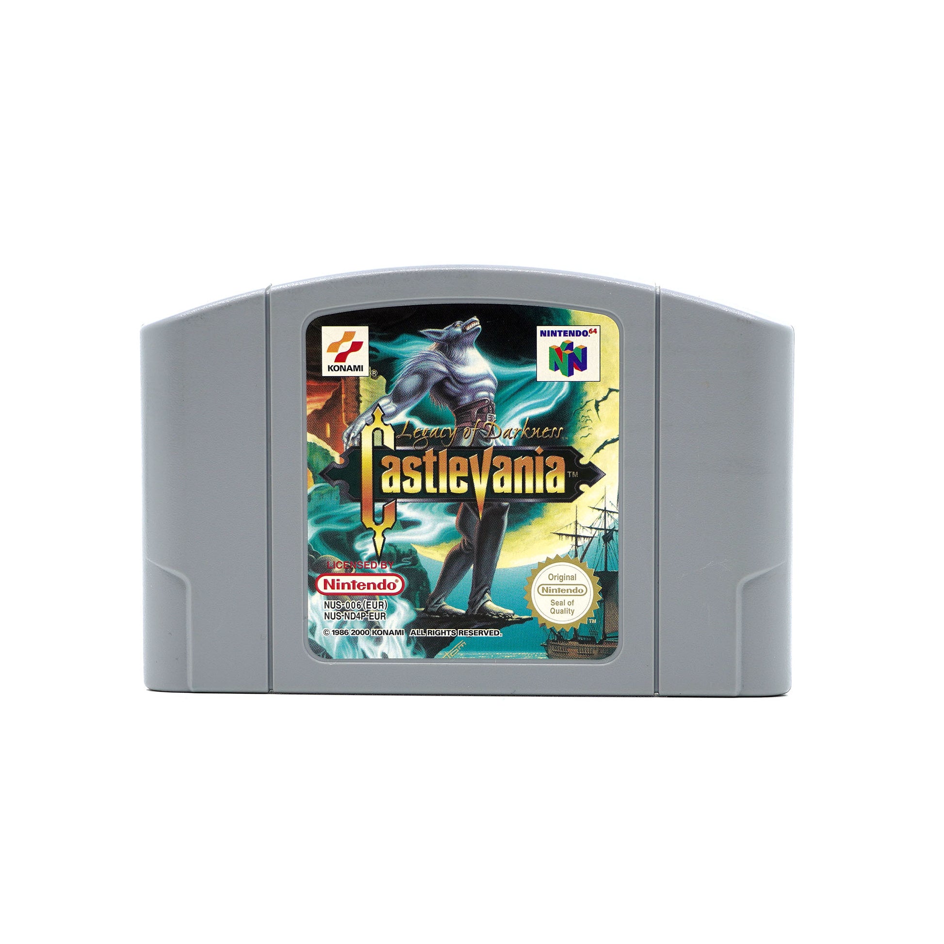 Castlevania: Legacy of Darkness Spiel für N64 - Vorderseite