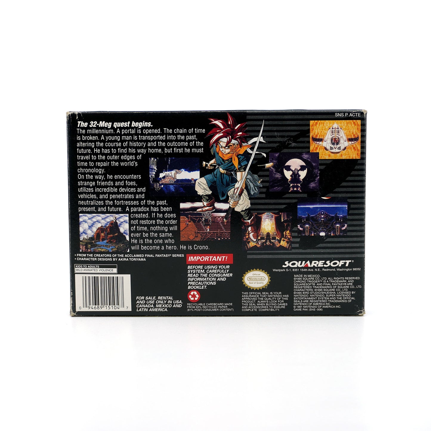 Chrono Trigger OVP