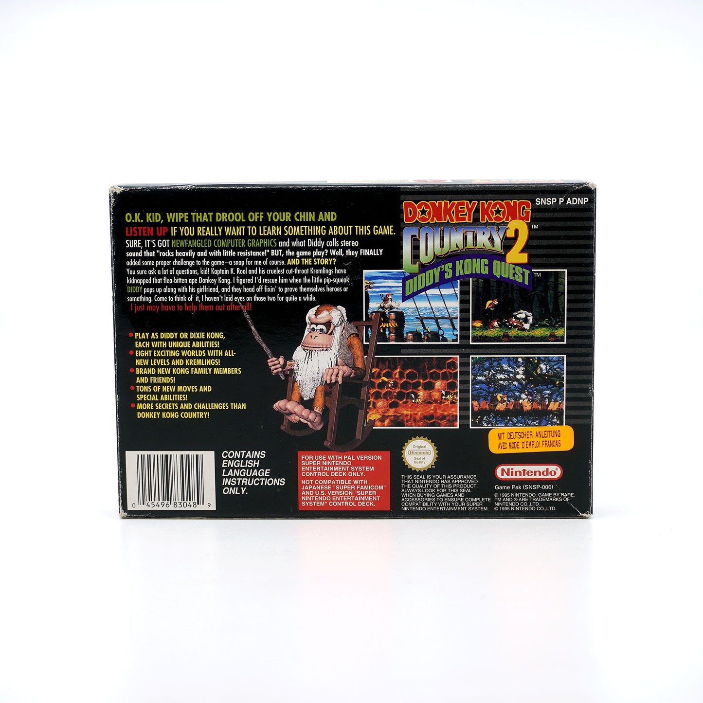 Donkey Kong Country 2 OVP