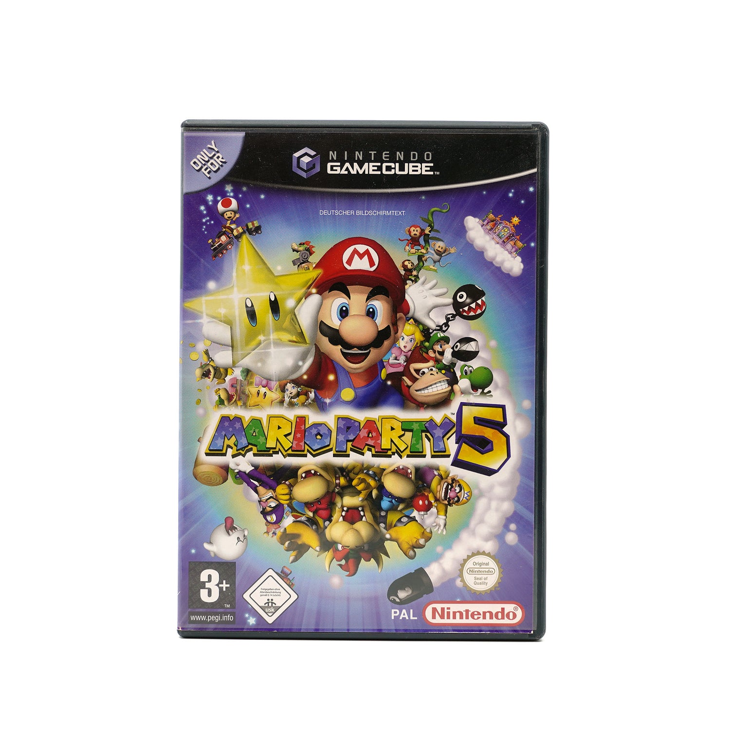 Mario Party 5 für Nintendo GameCube in Originalverpackung - Vorderseite