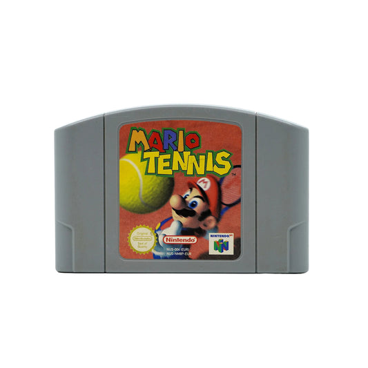 Mario Tennis Modul für Nintendo 64 in gutem Zustand - Vorderseite