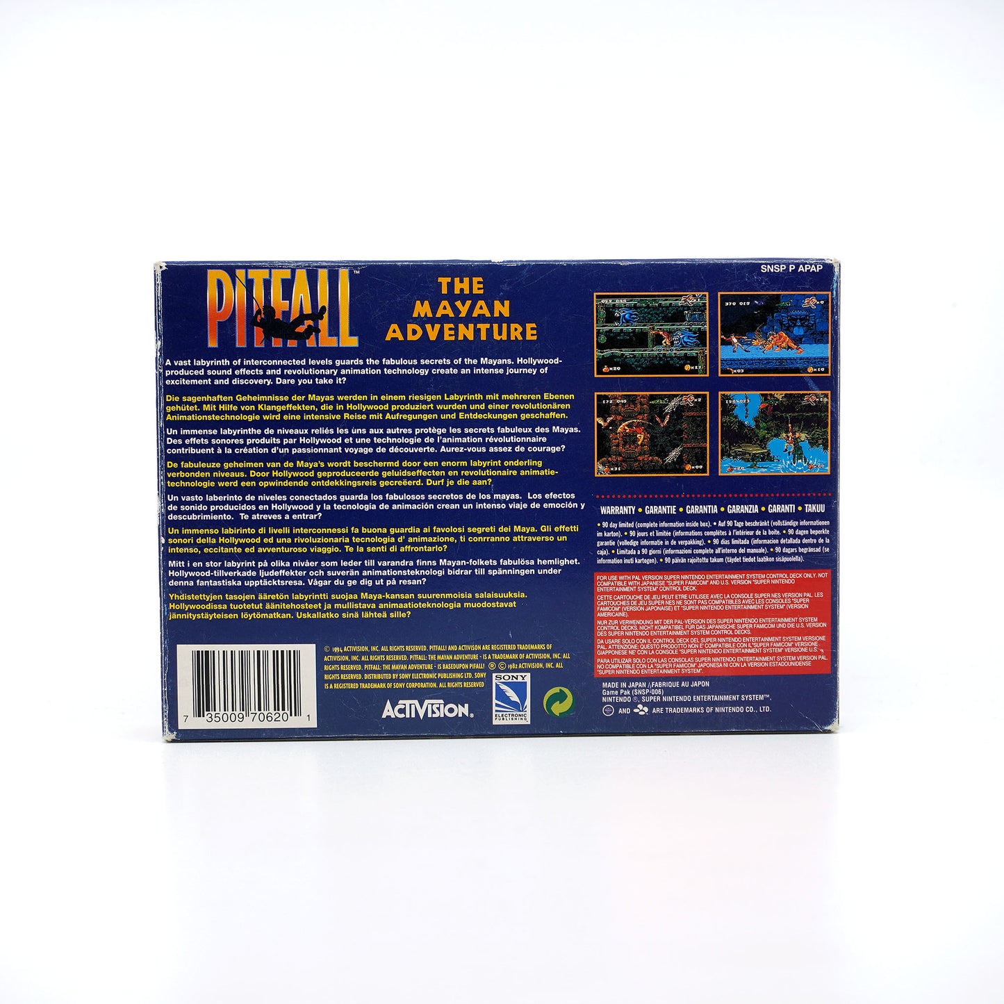 Pitfall: The Mayan Adventure OVP