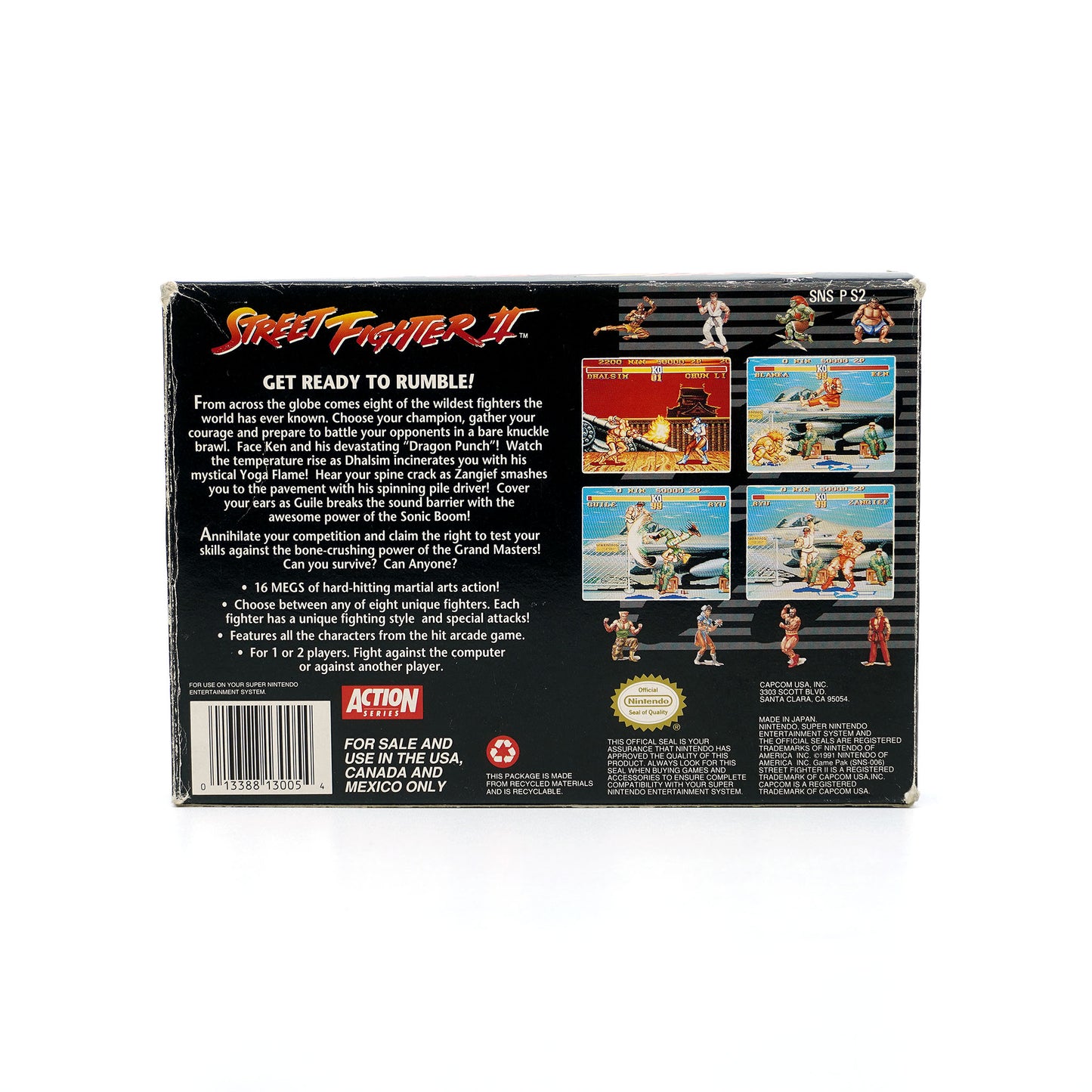 Street Fighter 2 US OVP