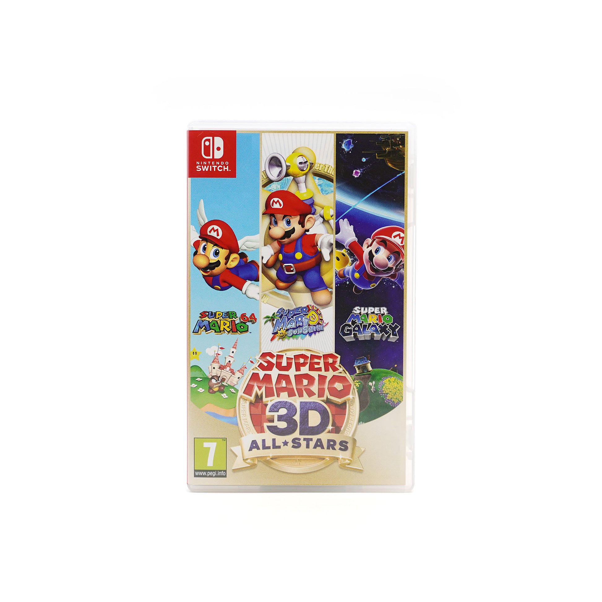 Super Mario 3D All-Stars für Nintendo Switch in Originalverpackung - Vorderseite