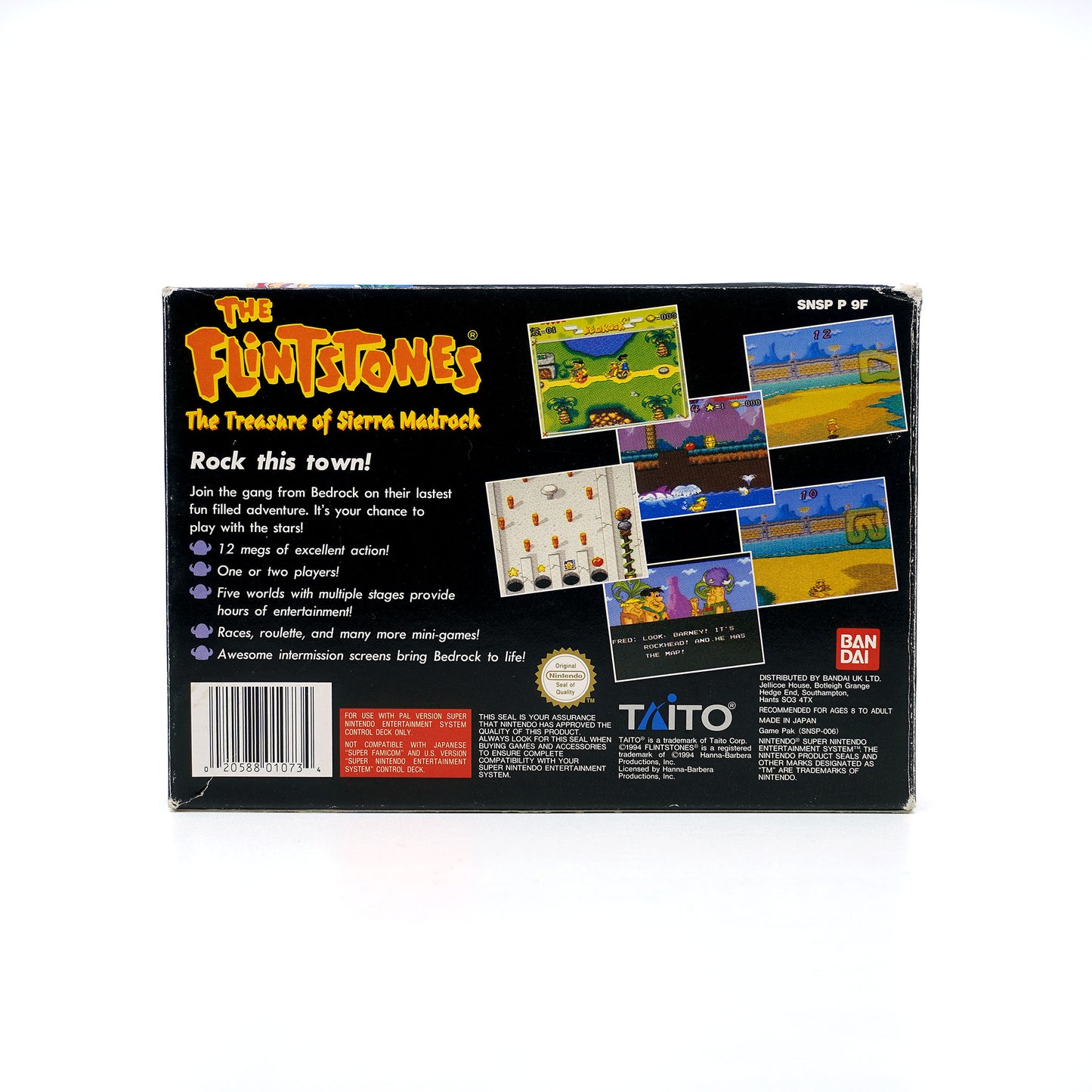 The Flintstones: The Treasure of Sierra Madrock OVP