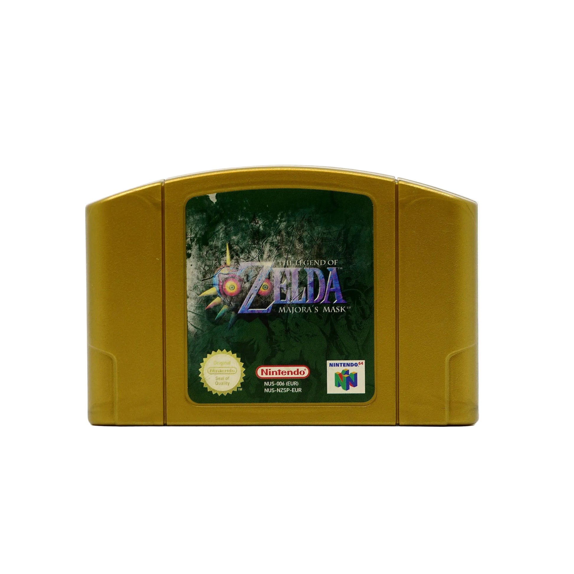 The Legend of Zelda Majoras Mask Spiel für N64 in gebrauchtem Zustand - Produktfoto Modul vorne