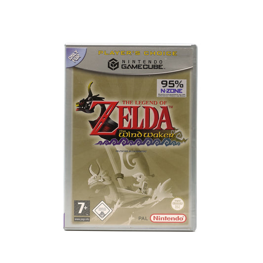 The Legend of Zelda: The Wind Waker Spiel für GC in der Players Choice Version - Produktfoto vorne