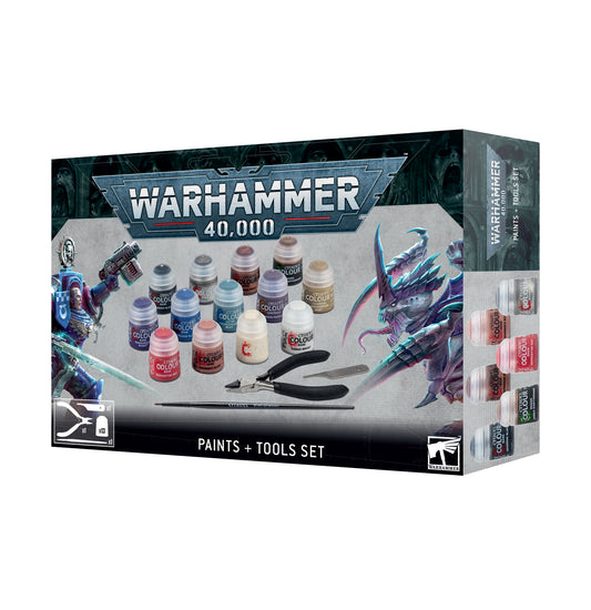 Warhammer 40.000 Farben + Werkzeugset