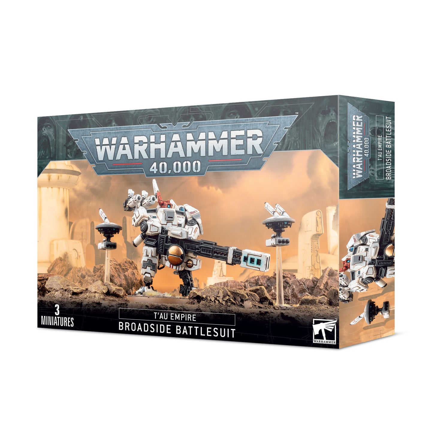 Warhammer 40.000 Sternenreich der T'Au XV88-Breitseite-Kampfanzug