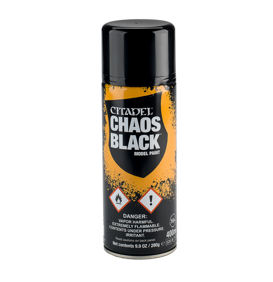 Warhammer Spray Chaos Black