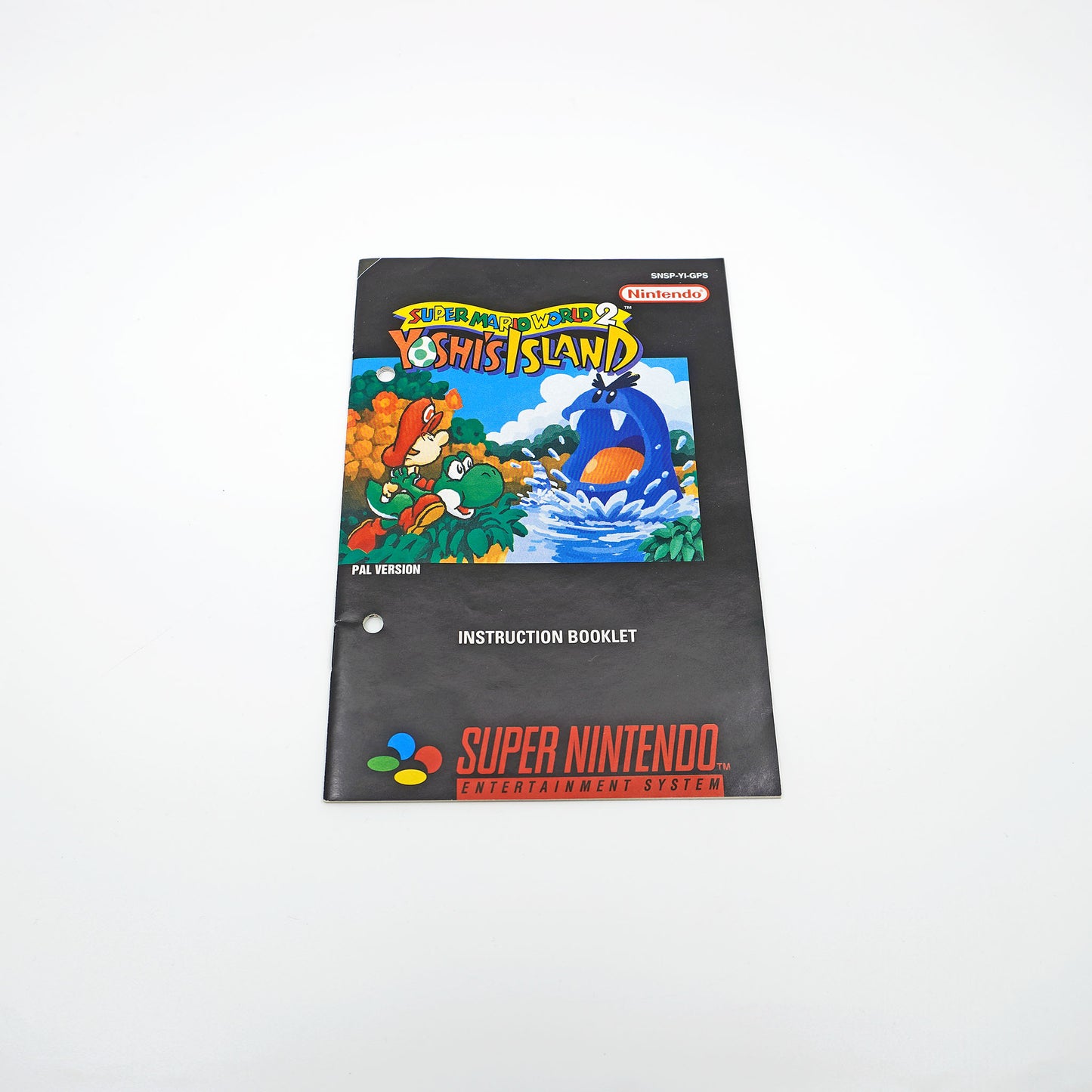 Super Mario World 2 Yoshi's Island Spielanleitung für Super Nintendo Entertainment System - Vorderseite