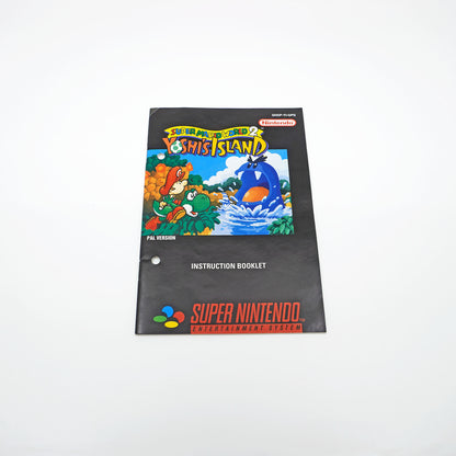 Super Mario World 2 Yoshi's Island Spielanleitung für Super Nintendo Entertainment System - Vorderseite