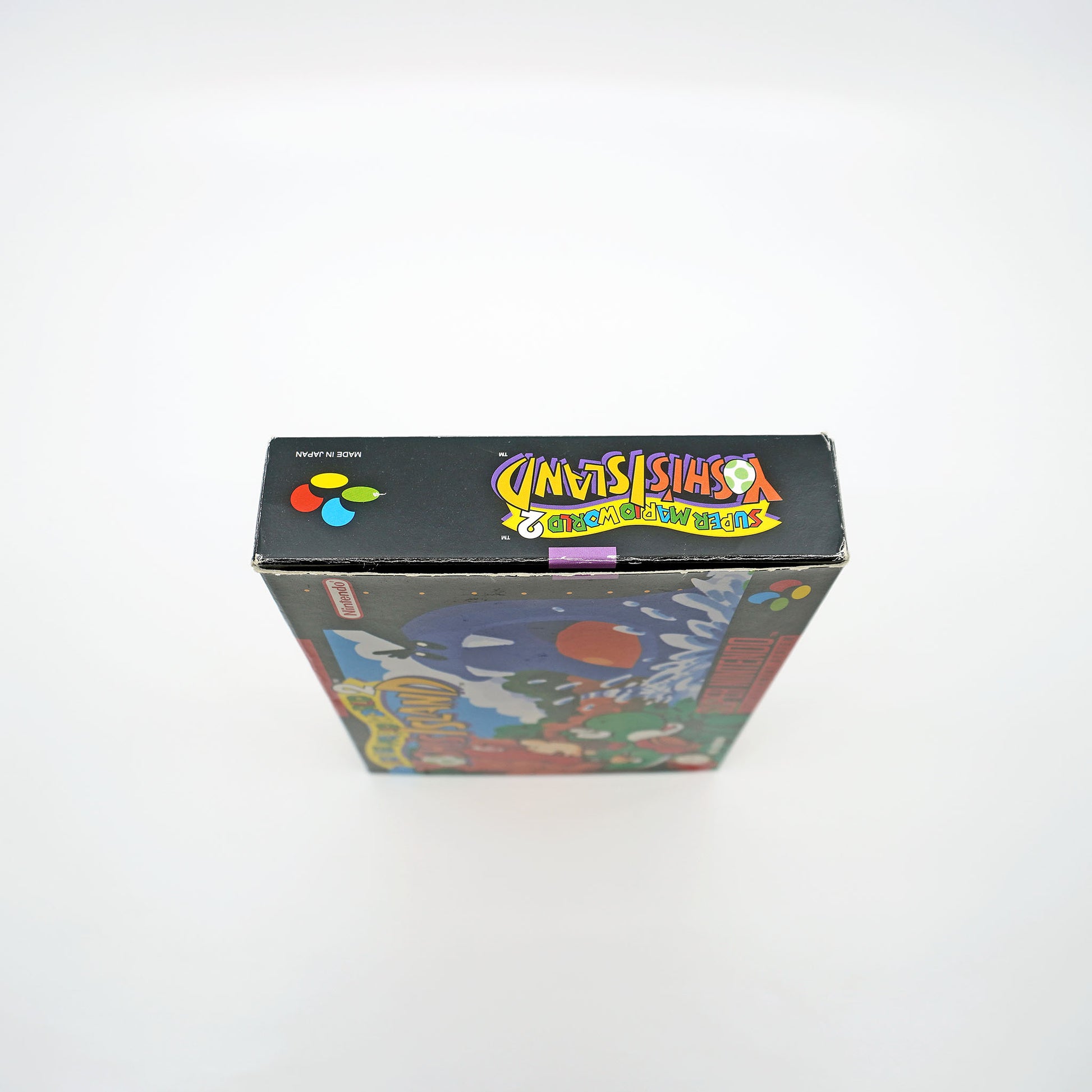 Super Mario World 2 Yoshi's Island für Super Nintendo Entertainment System in Originalverpackung - Seitenansicht