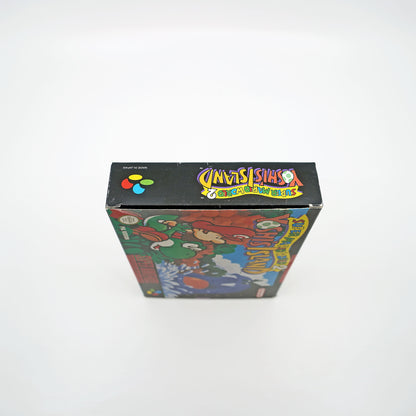 Super Mario World 2 Yoshi's Island für Super Nintendo Entertainment System in Originalverpackung - Seitenansicht
