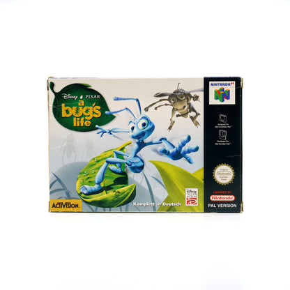 A Bug's Life Spiel für Nintendo 64 in Originalverpackung - Vorderseite