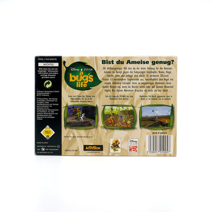 A Bug's Life Spiel für Nintendo 64 in Originalverpackung - Rückseite