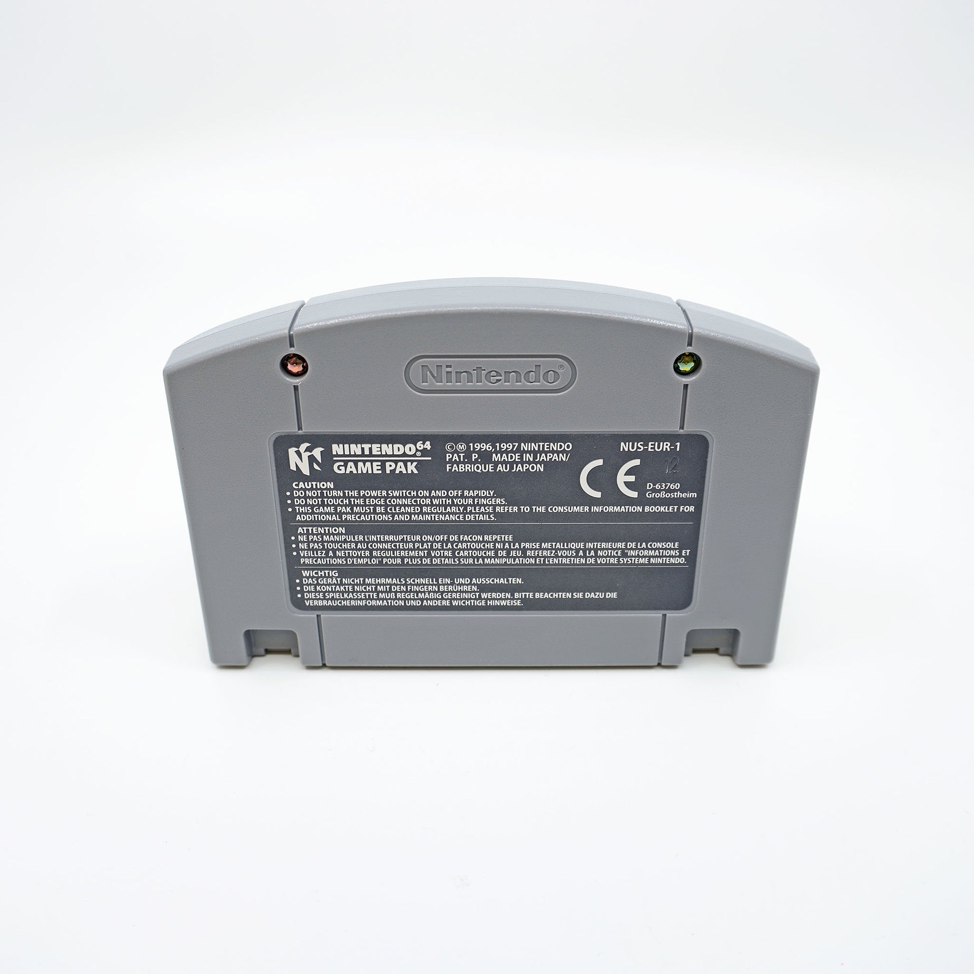 A Bug's Life Nintendo 64 Cartridge - Rückseite