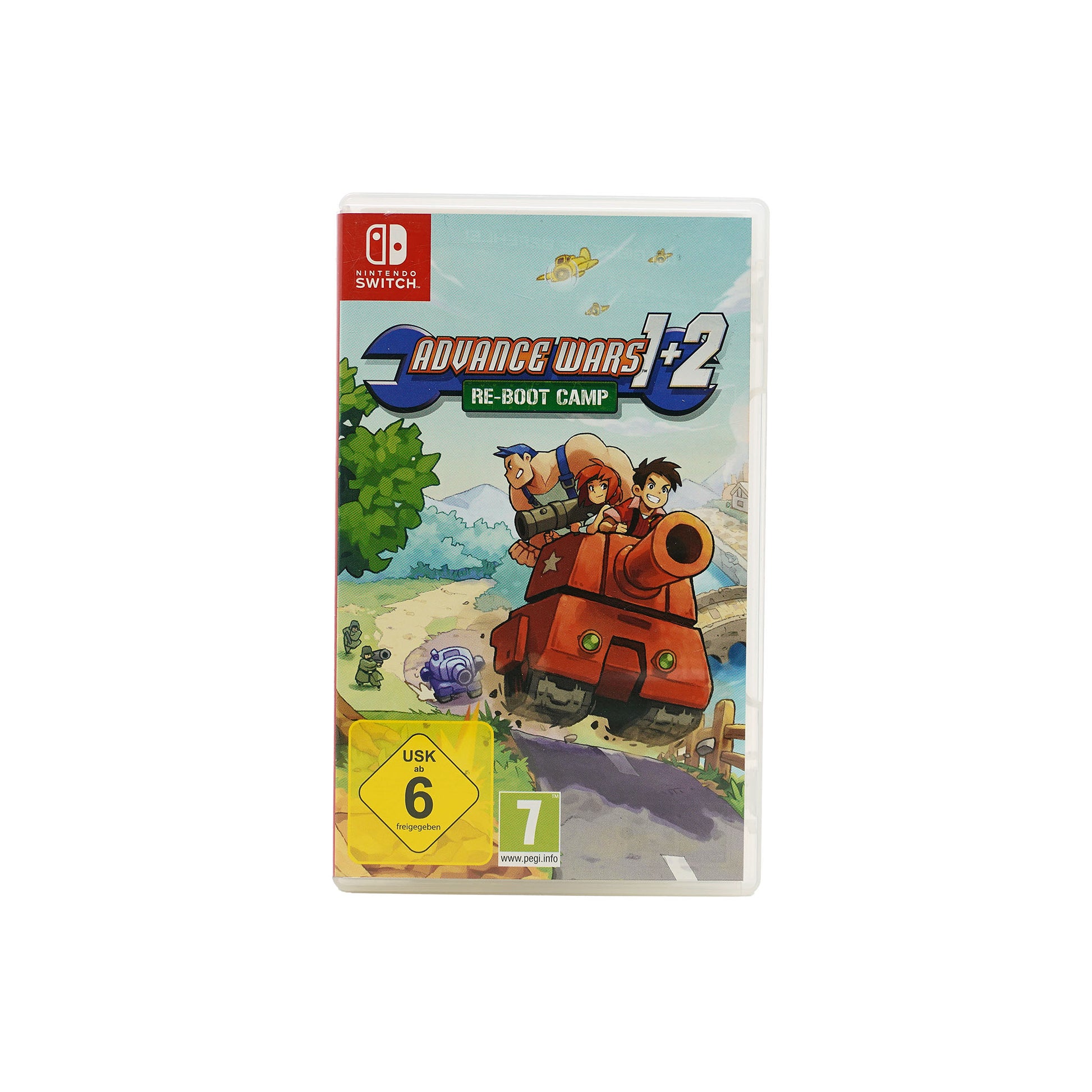 Advance Wars 1+2 Re-Boot Camp Spiel für Switch - Vorderseite