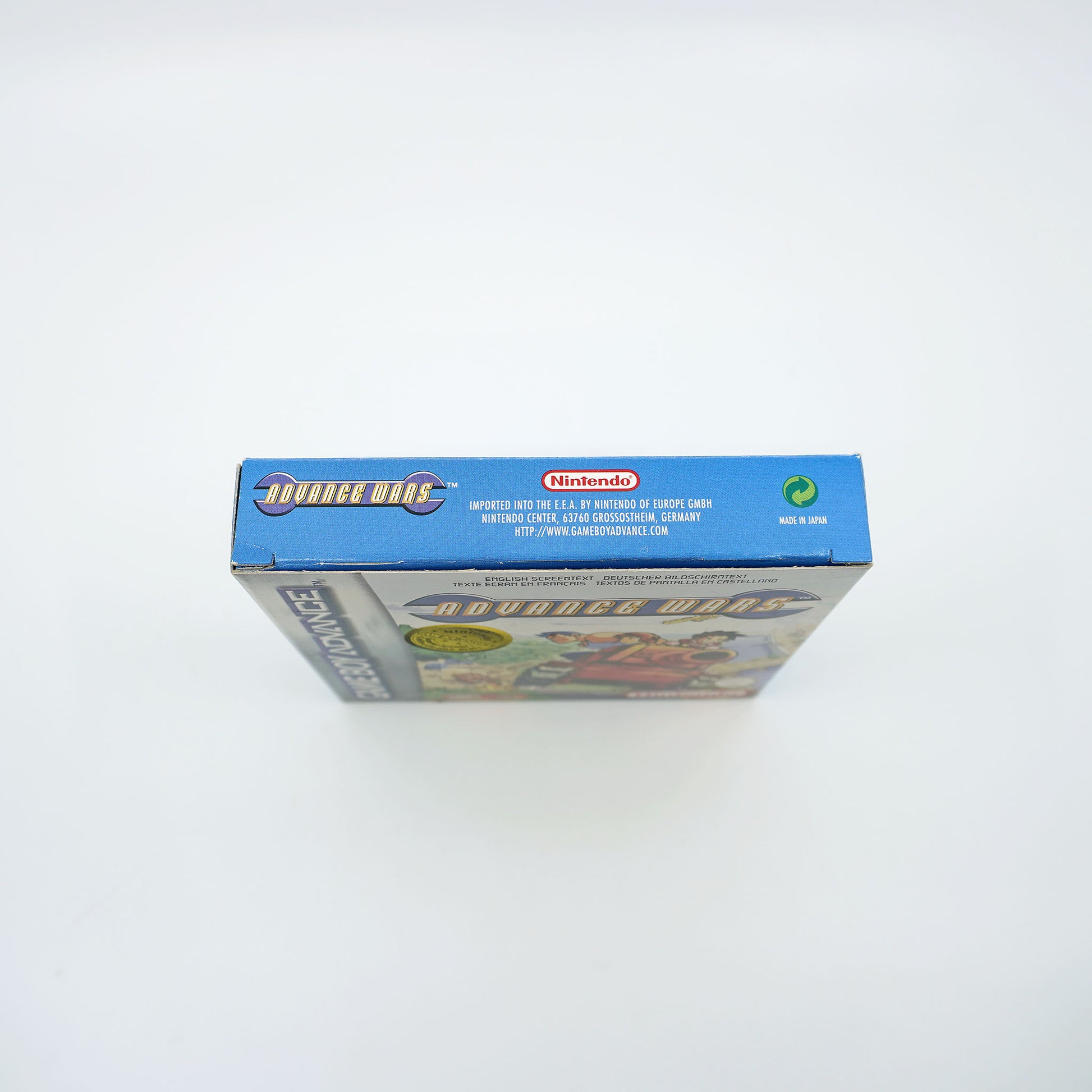 Originalverpackung - Oberseite