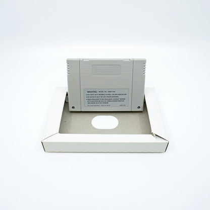 Aero the Acro-Bat Spiel SNES Cartridge - Rückseite