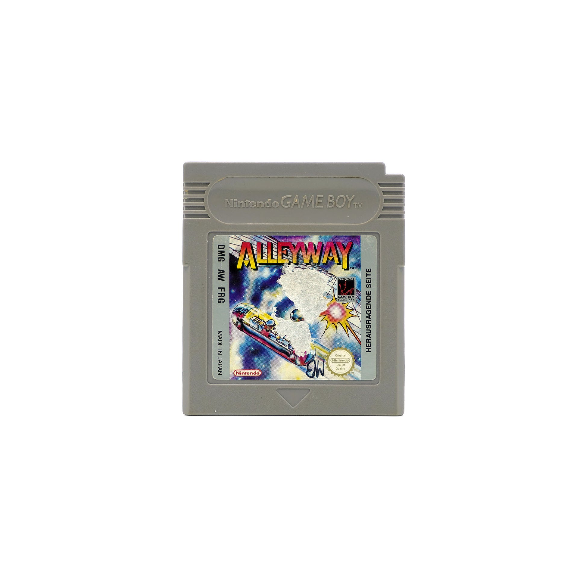 Alleyway Spiel für Game Boy - Vorderseite