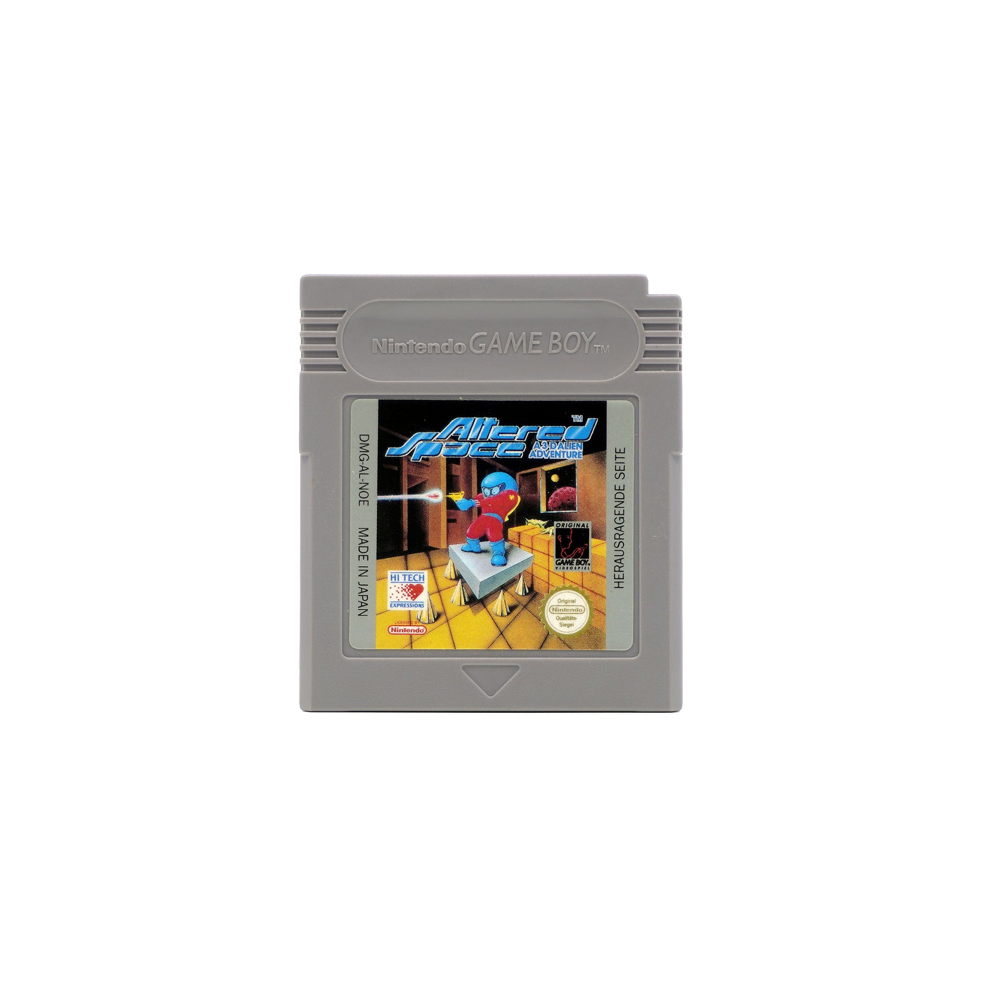 Altered Space Spiel für Game Boy - Vorderseite
