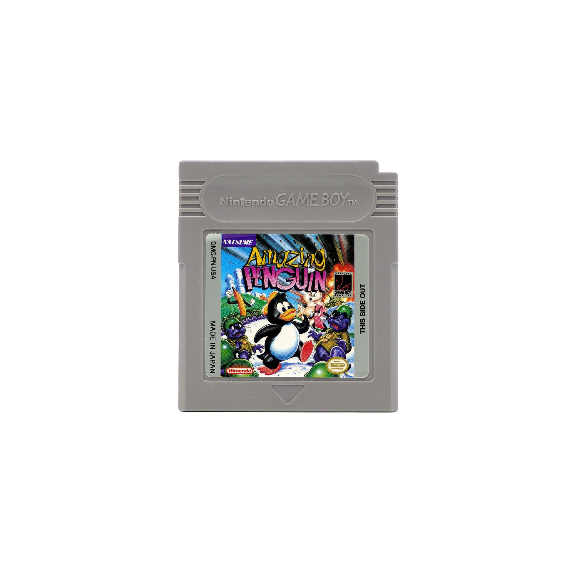 Amazing Penguin Spiel für Game Boy - Vorderseite