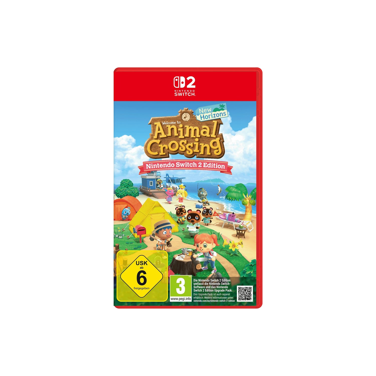 Animal Crossing New Horizons Switch 2 Edition Spiel für Switch 2 - Produktfoto Vorderseite
