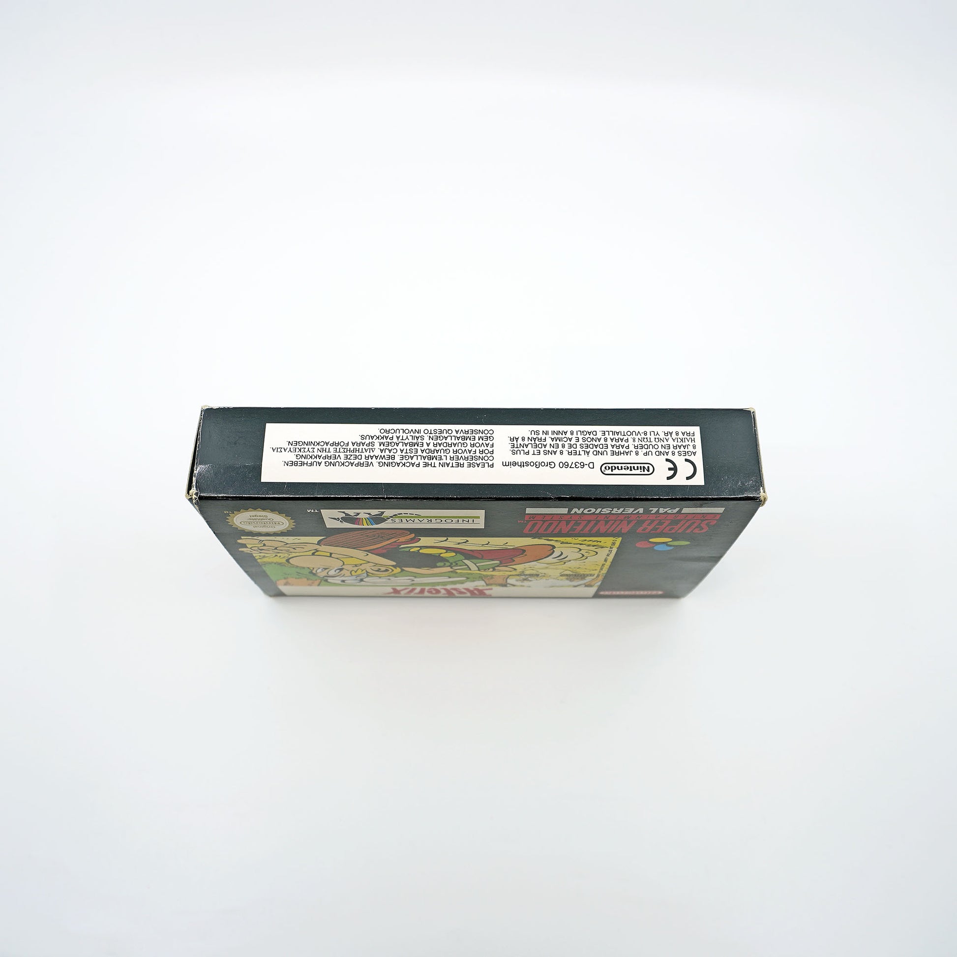 Originalverpackung - Unterseite