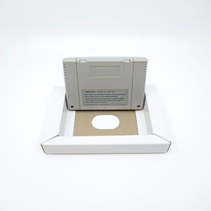 Asterix und Obelix SNES Cartridge - Rückseite
